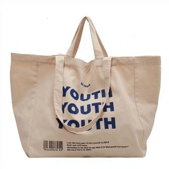 Outdoor Grocery Big Canvas Bag