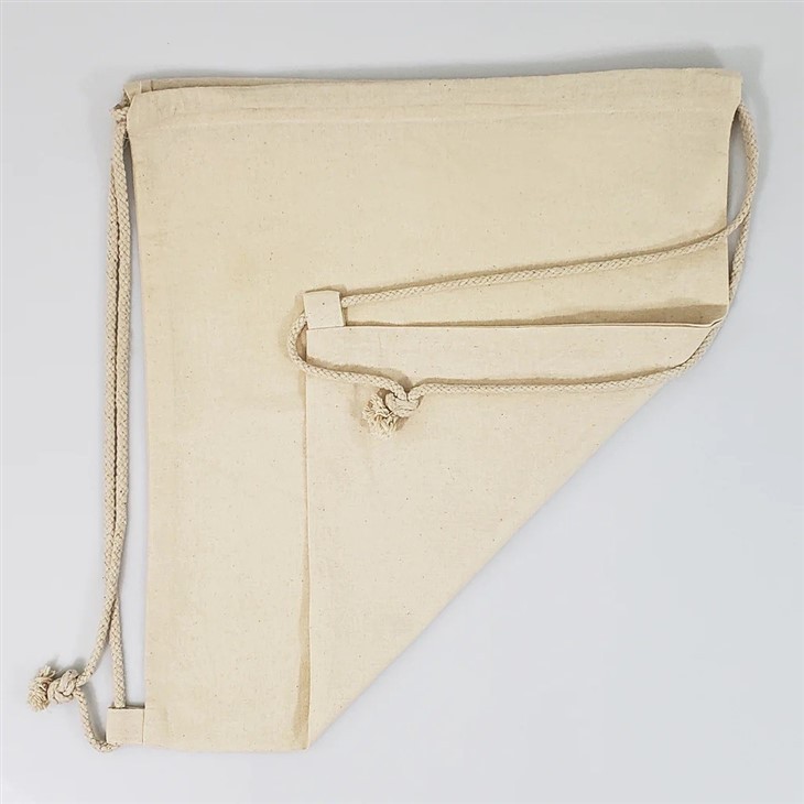 Canvas Drawstring Sackpack For DIY