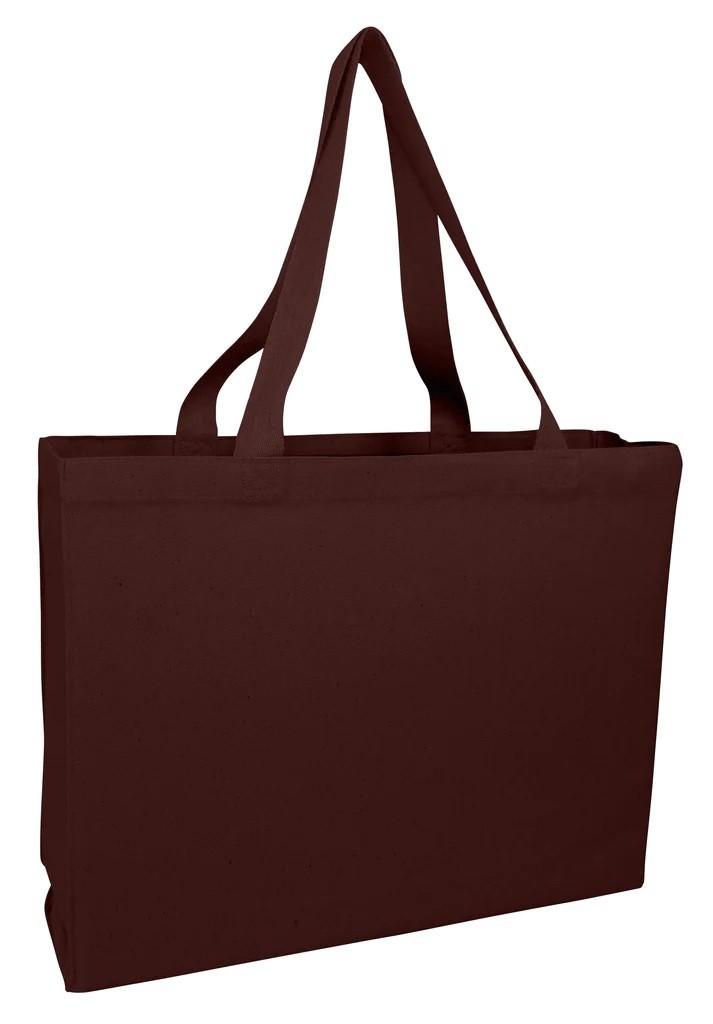 Reusable Gusset Heavy Canvas Tote Bag