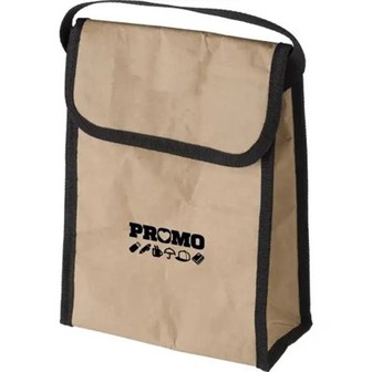 Small Kraft Lunch Tote With Hook&loop Closure