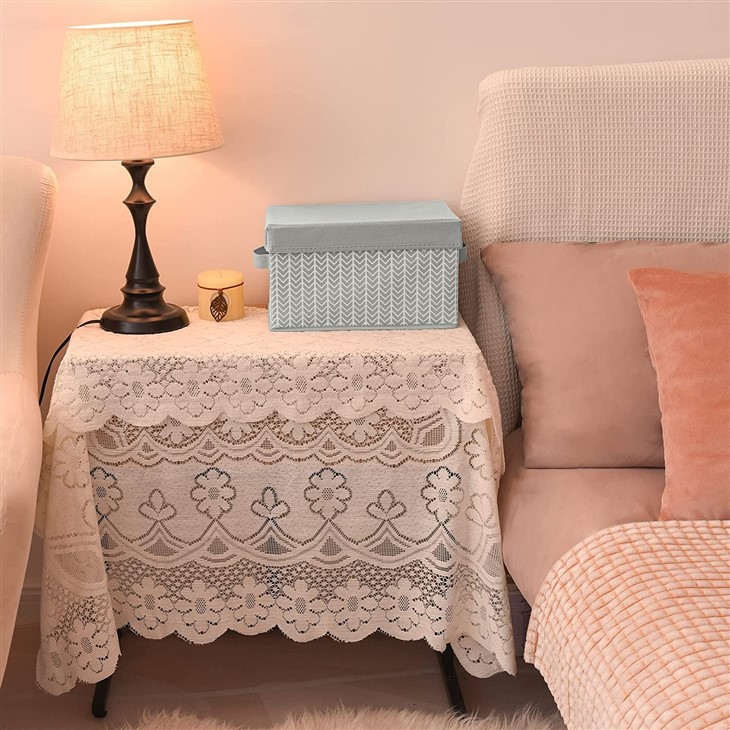 Stackable Boxes Storage Containers For Closet Wardrobe Cabinet Shelf Organizing