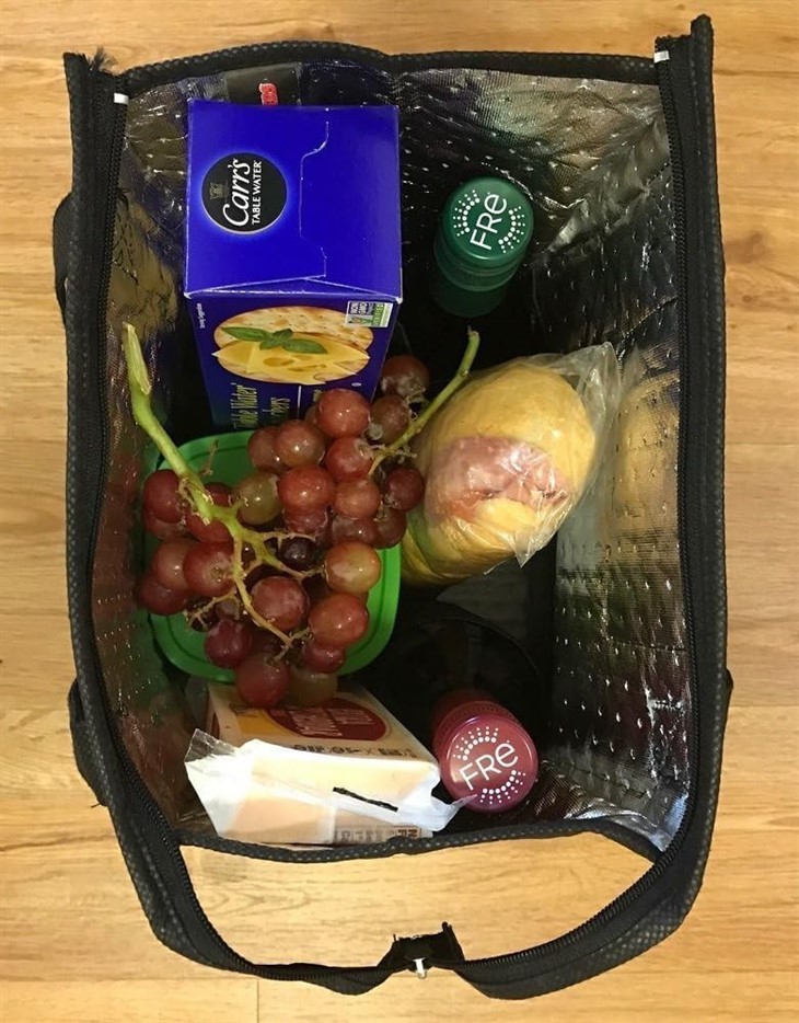 Thermo Tote Insulated Lunch Bag With Side Pocket