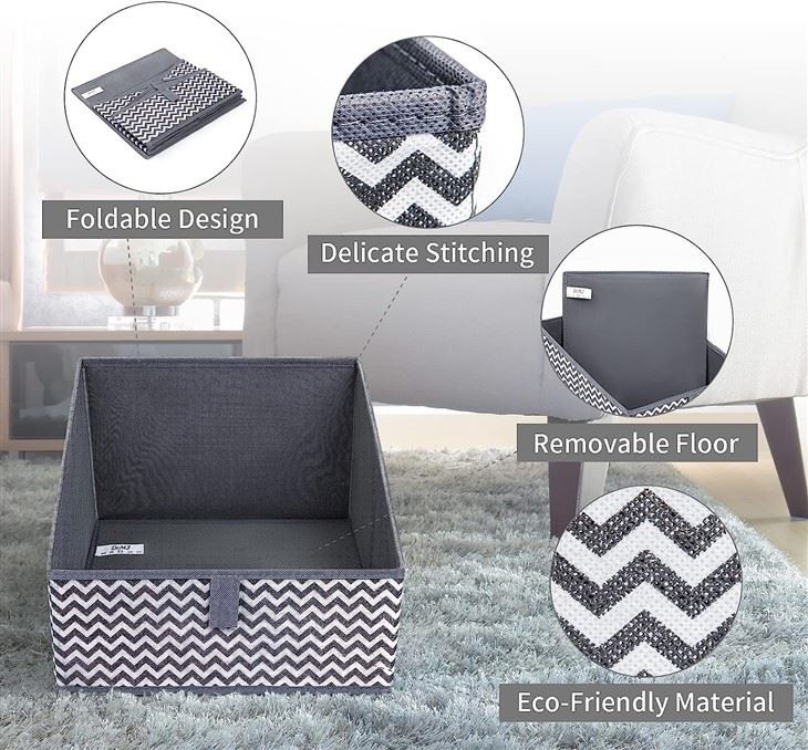 Traprzoid Storage Baskets (bins) For Organizing